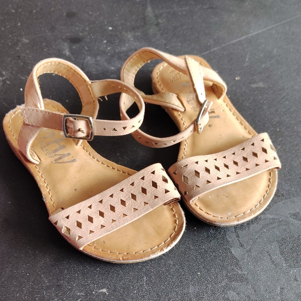 by the way. Beige Kids Sandals